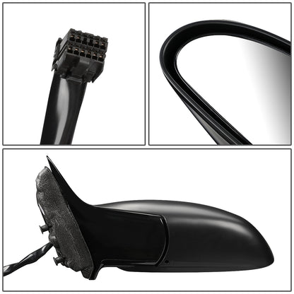 RETROVISOR MIRROR - OEM - 00-05 BUICK LESABRE - POWERED - HEATED - W/ MEMORY - FOLDING - BLACK - LEFT