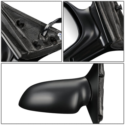 RETROVISOR MIRROR - OEM - 00-05 BUICK LESABRE - POWERED - HEATED - W/ MEMORY - FOLDING - BLACK - LEFT