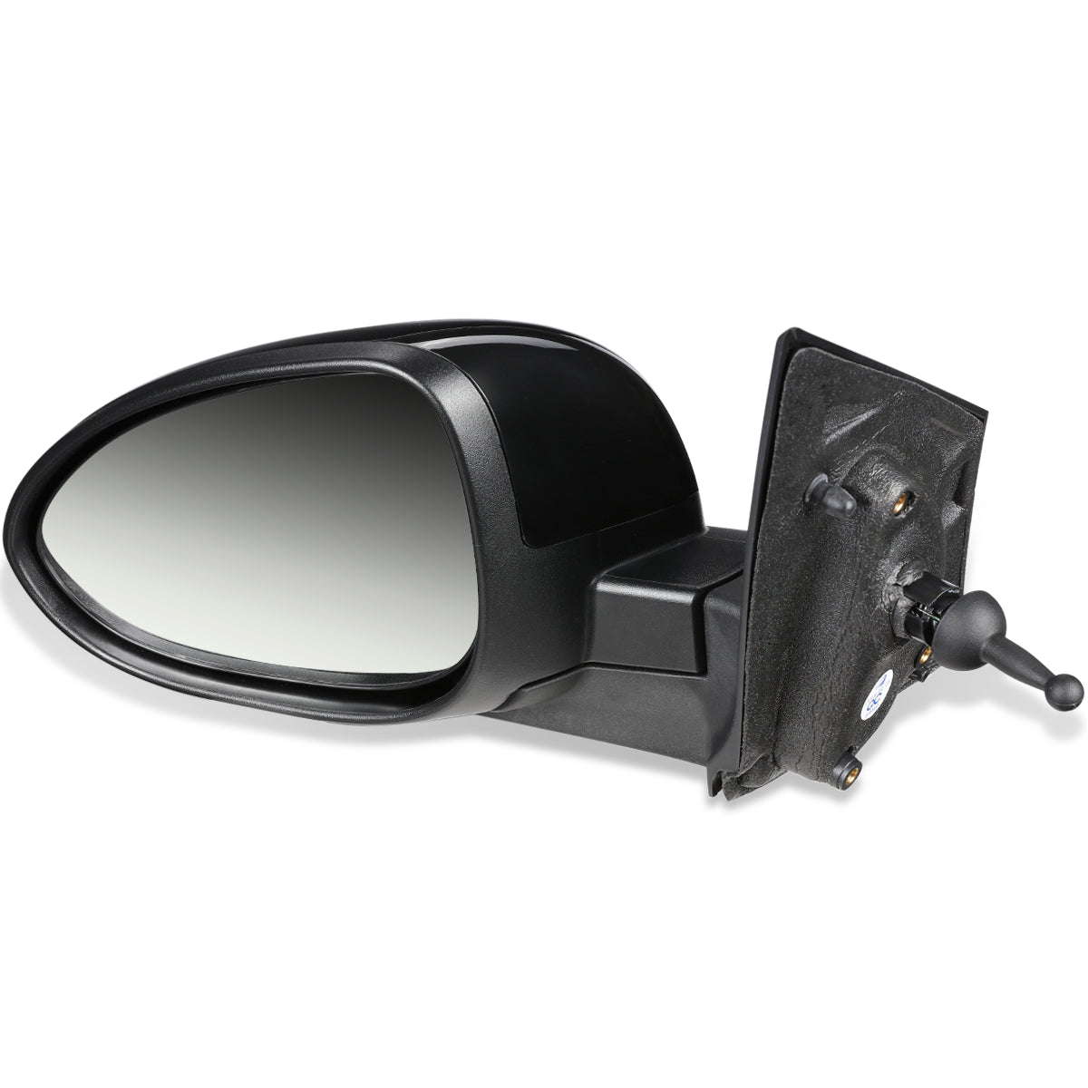 RETROVISOR MIRROR - OEM - 12-19 CHEVY SONIC - MANUAL - PAINTABLE - BLACK - LEFT