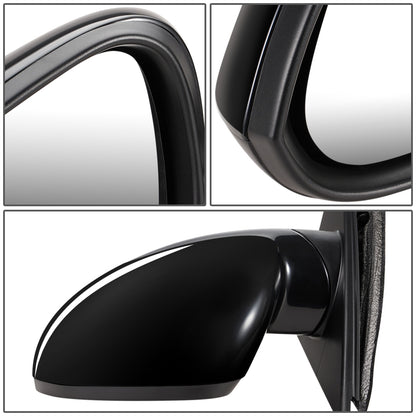 RETROVISOR MIRROR - OEM - 12-17 BUICK REGAL - POWERED - HEATED - FOLDING - BLACK MATERIAL - LEFT