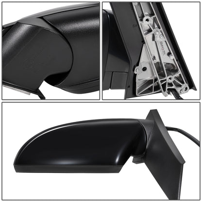 RETROVISOR MIRROR - OEM - 12-16 BUICK VERANO - POWERED - HEATED - FOLDING - BLACK MATERIAL - LEFT