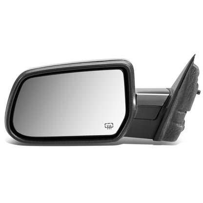 RETROVISOR MIRROR - OEM - 10-17 GMC TERRAIN - POWERED - HEATED - FOLDING - CHROME COVER - LEFT