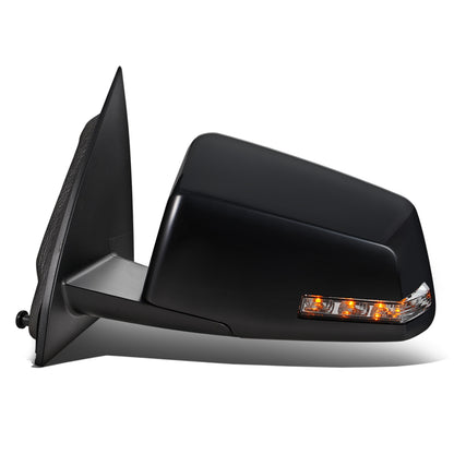 RETROVISOR MIRROR - OEM - 13-17 CHEVY TRAVERSE - POWERED - HEATED - W/ SIGNAL LIGHT - FOLDING - W/ BLIND SPOT GLASS - BLACK - LEFT