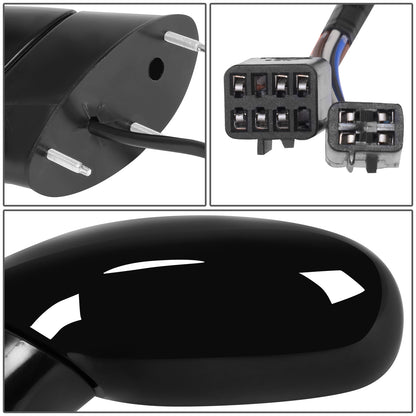 RETROVISOR MIRROR - OE STYLE - CHEROLET CORVETTE 05-13 - WITH POWER WITH HEATED WITH MEMORY - DRIVER SIDE - PAINT TO MATCH - BLACK