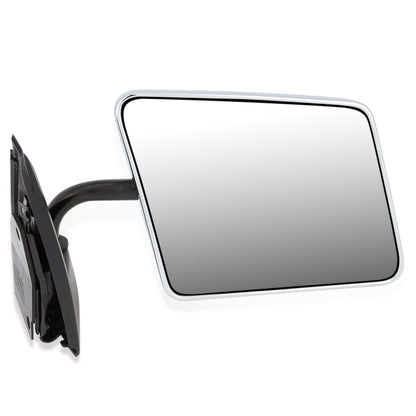 RETROVISOR MIRROR - OEM - 83-90 CHEVY S10 BLAZER / 82-90 CHEVY S10 PICKUP / 83-90 GMC S15 JIMMY / 82-93 GMC S15 PICKUP - MANUAL - CHROME - RIGHT