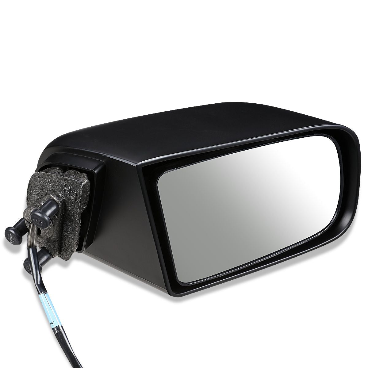 RETROVISOR MIRROR - OEM - 88-96 BUICK REGAL / 90-94 CHEVY LUMINA / 88-96 PONTIAC GRAND PRIX - MANUAL - PAINTABLE - BLACK - RIGHT