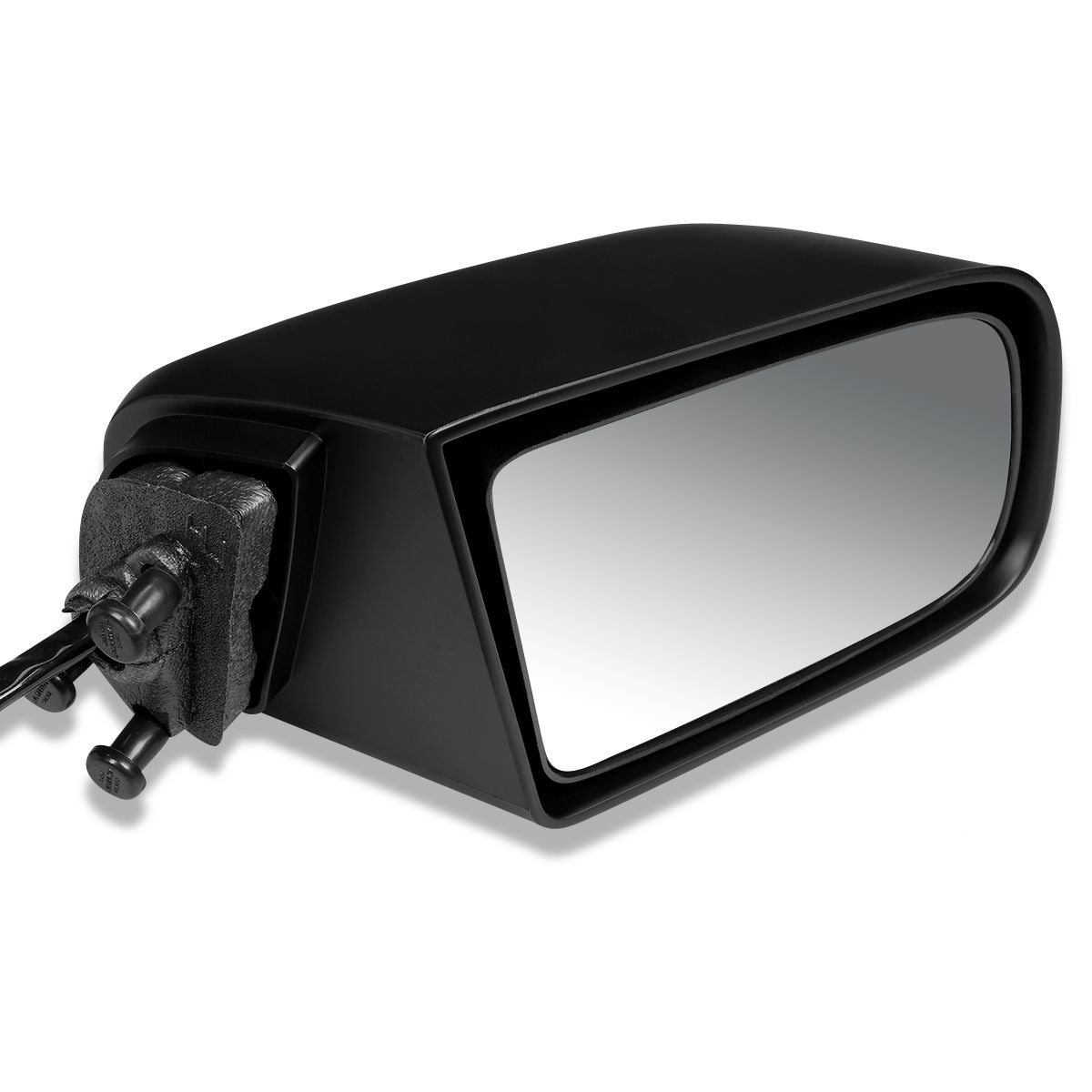 RETROVISOR MIRROR - OEM - 88-96 BUICK REGAL / 90-94 CHEVY LUMINA / 88-96 PONTIAC GRAND PRIX - MANUAL - PAINTABLE - BLACK - RIGHT