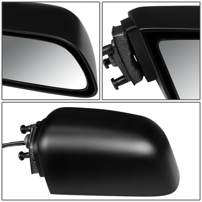 RETROVISOR MIRROR - OEM - 88-96 BUICK REGAL / 90-94 CHEVY LUMINA / 88-96 PONTIAC GRAND PRIX - MANUAL - PAINTABLE - BLACK - RIGHT