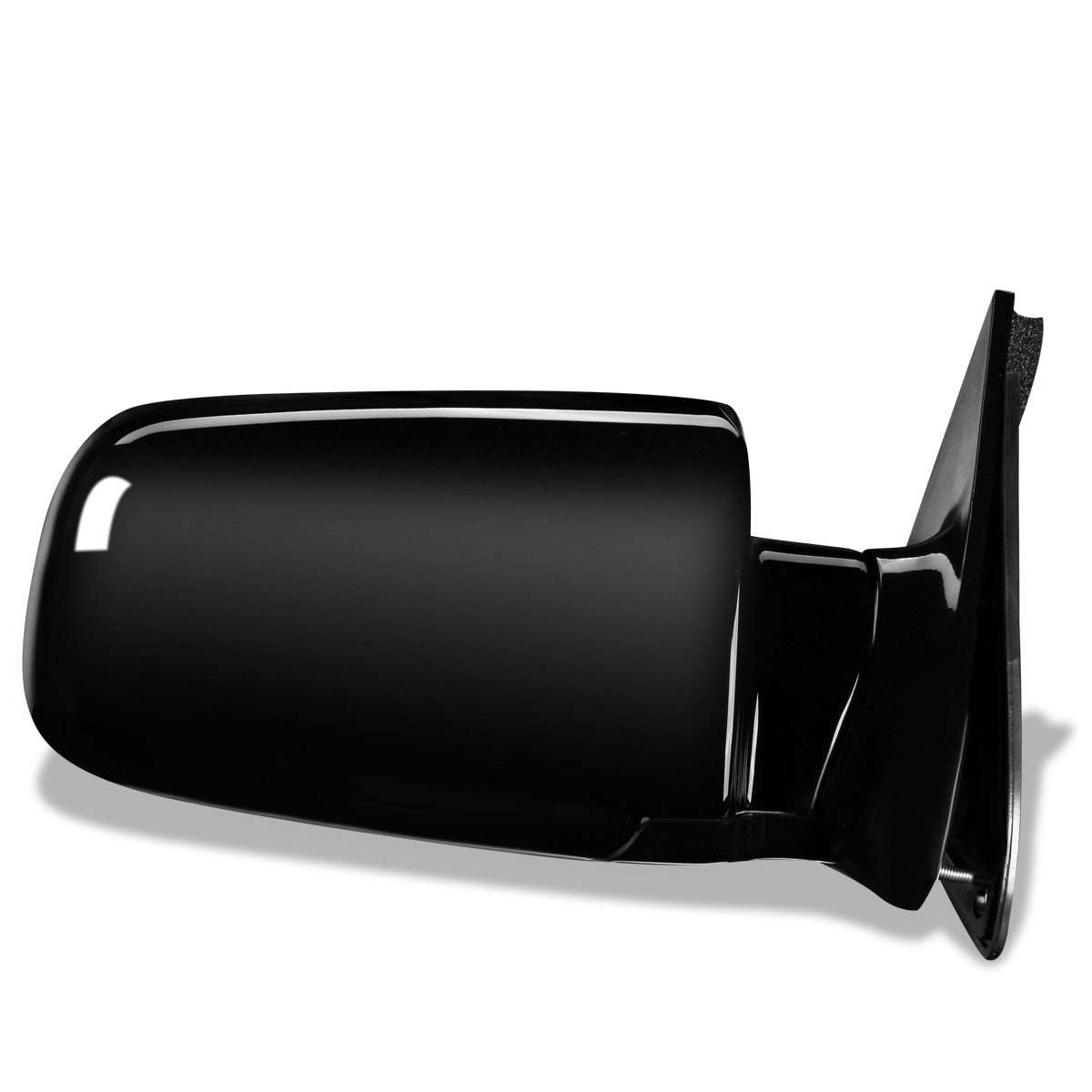 RETROVISOR MIRROR - OEM - 88-98 CHEVY GMC C/K 1500 / 88-00 CHEVY GMC C/K 2500 / 88-02 CHEVY GMC C3500 / 88-00 CHEVY GMC K3500 / 95-99 CHEVY TAHOE / 92-99 GMC YUKON / SUBURBAN - MATTE - BLACK - RIGHT
