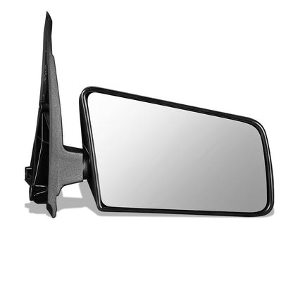 RETROVISOR MIRROR - OEM - 85-94 CHEVY S10 BLAZER / 85-93 CHEVY S10 PICKUP / 85-91 GMC S15 JIMMY / 85-90 GMC S15 PICKUP / 91-93 GMC SONOMA / 91-94 OLDSMOBILE BRAVADA - MANUAL - TEXTURED - BLACK - RIGHT