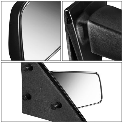 RETROVISOR MIRROR - OEM - 94-04 CHEVY S10 PICKUP / 94-04 GMC SONOMA - MANUAL - TEXTURED - BLACK - RIGHT