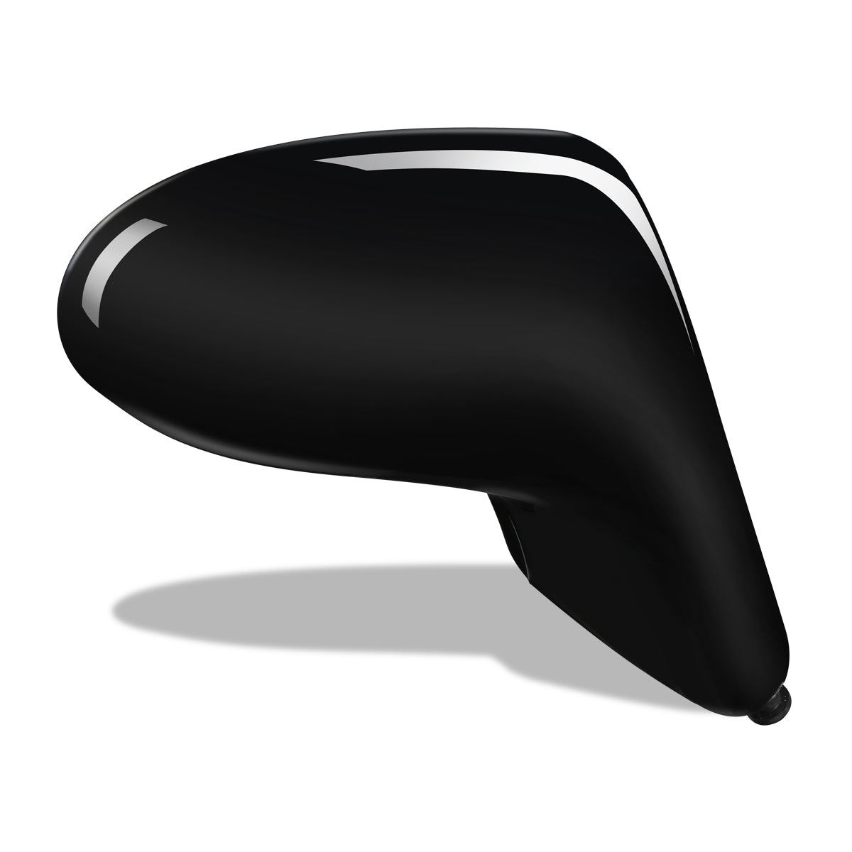 RETROVISOR MIRROR - OEM - 92-99 BUICK LESABRE / 91-96 BUICK PARK AVENUE / 92-99 OLDSMOBILE 88 / 91-96 OLDSMOBILE 98 / 96-99 OLDSMOBILE LSS / 97-98 OLDSMOBILE REGENCY - POWERED - PAINTABLE - BLACK - RIGHT