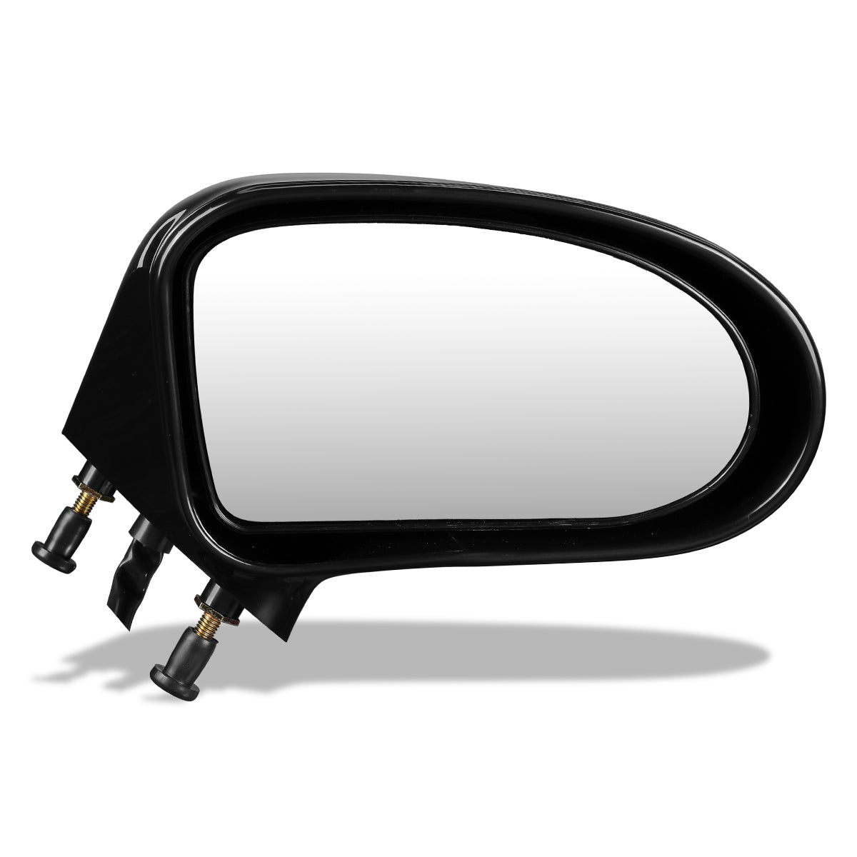 RETROVISOR MIRROR - OEM - 92-99 BUICK LESABRE / 91-96 BUICK PARK AVENUE / 92-99 OLDSMOBILE 88 / 91-96 OLDSMOBILE 98 / 96-99 OLDSMOBILE LSS / 97-98 OLDSMOBILE REGENCY - POWERED - PAINTABLE - BLACK - RIGHT