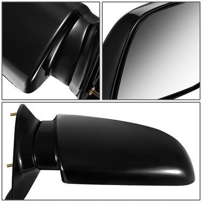 RETROVISOR MIRROR - OEM - 81-91 CHEVY TAHOE, SUBURBAN - MANUAL - BLACK MATERIAL - RIGHT