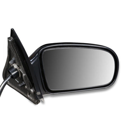 RETROVISOR MIRROR - OEM - 95-05 CHEVY CAVALIER COUPE / 95-05 PONTIAC SUNFIRE COUPE - POWERED - PAINTABLE - BLACK - RIGHT