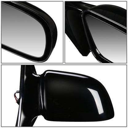 RETROVISOR MIRROR - OEM - 92-98 BUICK SKYLARK / 92-98 PONTIAC GRAND AM - POWERED - PAINTABLE - BLACK - RIGHT