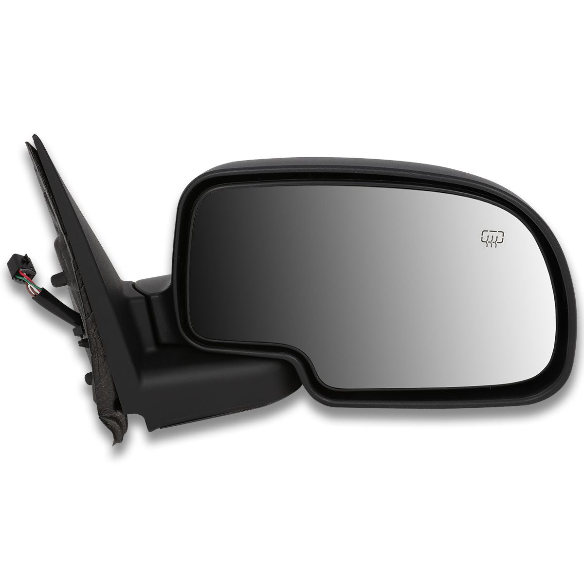 RETROVISOR MIRROR - OEM - 99-02 CHEVY SILVERADO 1500 , 2500 , 3500 / 00-02 CHEVY TAHOE / 00-02 CHEVY SUBURBAN 1500 2500 / 99-02 GMC SIERRA 1500 , 2500 , 3500 / 00-02 GMC YUKON - POLISHED - CHROME - RIGHT