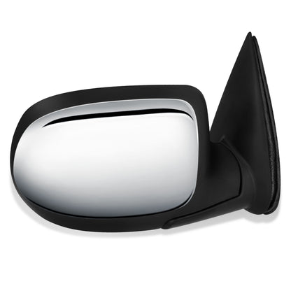 RETROVISOR MIRROR - OEM - 99-02 CHEVY SILVERADO 1500, 2500, 3500 / 99-02 GMC SIERRA 1500, 2500, 3500 - POWERED - BLACK - RIGHT