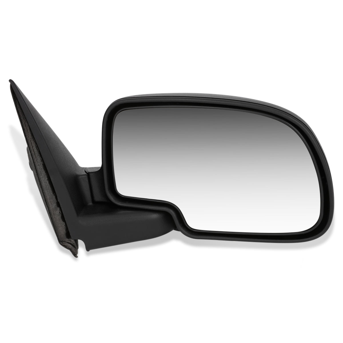 RETROVISOR MIRROR - OEM - 99-02 CHEVY SILVERADO 1500, 2500, 3500 / 99-02 GMC SIERRA 1500, 2500, 3500 - POWERED - BLACK - RIGHT