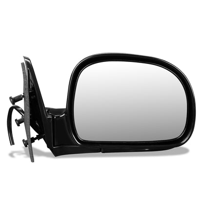 RETROVISOR MIRROR - OEM - 98-99 CHEVY BLAZER / 98 CHEVY S10 PICKUP / 98 GMC SONOMA / 98-99 OLDSMOBILE BRAVADA - POWERED - PAINTABLE - BLACK - RIGHT