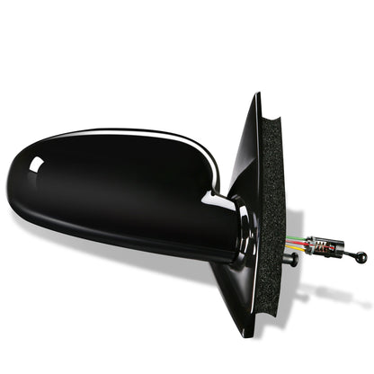 RETROVISOR MIRROR - OEM - 97-02 SATURN SC COUPE - MANUAL - PAINTABLE - BLACK - RIGHT