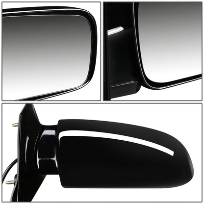 RETROVISOR MIRROR - OEM - 99 CHEVY ASTRO / 99 GMC SAFARI - POWERED - PAINTABLE - BLACK - RIGHT