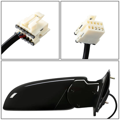 RETROVISOR MIRROR - OEM - 99 CHEVY ASTRO / 99 GMC SAFARI - POWERED - PAINTABLE - BLACK - RIGHT