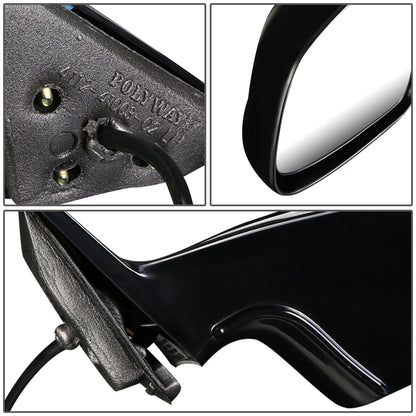RETROVISOR MIRROR - OEM - 97-03 PONTIAC GRAND PRIX - POWERED - PAINTABLE - BLACK - RIGHT