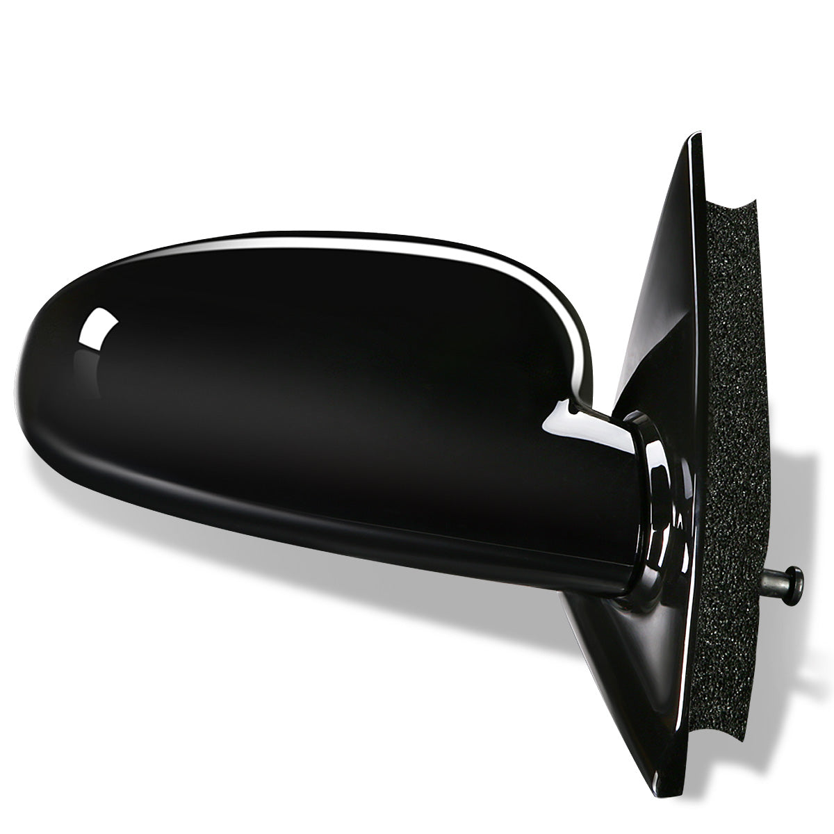 RETROVISOR MIRROR - OEM - 97-02 SATURN SC COUPE - POWERED - PAINTABLE - BLACK - RIGHT