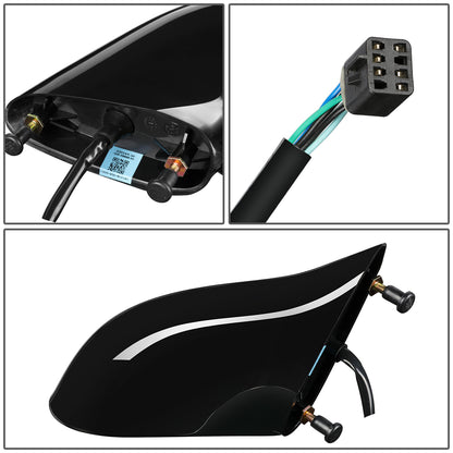 RETROVISOR MIRROR - OEM - 92-99 BUICK LESABRE / 92-99 OLDSMOBILE 88 / 92-96 OLDSMOBILE 98 - POWERED - HEATED - PAINTABLE - BLACK - RIGHT