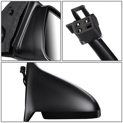 RETROVISOR MIRROR - OEM - 95-99 CHEVY MONTE CARLO - POWERED - BLACK MATERIAL - RIGHT