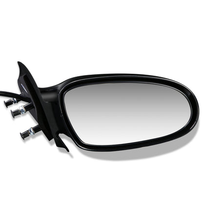 RETROVISOR MIRROR - OEM - 96-02 SATURN SL SEDAN / 96-01 SATURN SW WAGON - POWERED - PAINTABLE - BLACK - RIGHT