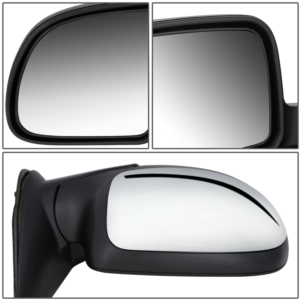 RETROVISOR MIRROR - OEM - CADILLAC ESCALADE 00-06 / CHEVROLET SILVERADO 1500 99-06 / CHEVROLET SILVERADO 1500 CLASSIC 07 / CHEVROLET SILVERADO 2500 99-06 / CHEVROLET SILVERADO 2500 CLASSIC 07 / CHEVROLET SILVERADO 3500 01-06 / CHEVROLET SILVERADO 3500