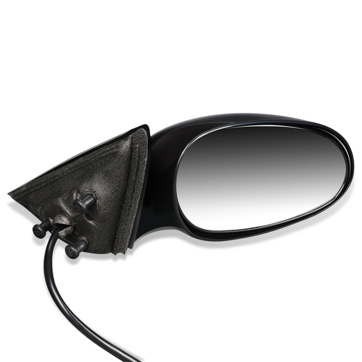 RETROVISOR MIRROR - OEM - 97-05 BUICK CENTURY / 97-04 BUICK REGAL - POWERED - PAINTABLE - BLACK - RIGHT