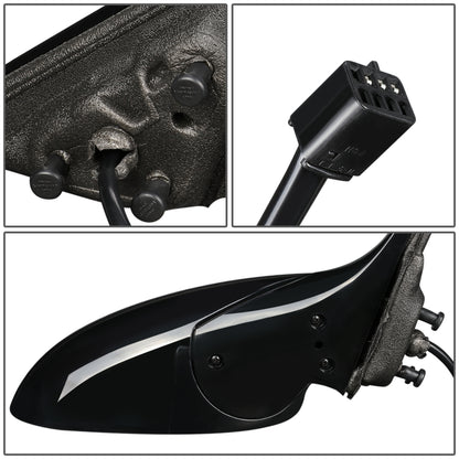 RETROVISOR MIRROR - OEM - 97-05 BUICK CENTURY / 97-04 BUICK REGAL - POWERED - PAINTABLE - BLACK - RIGHT