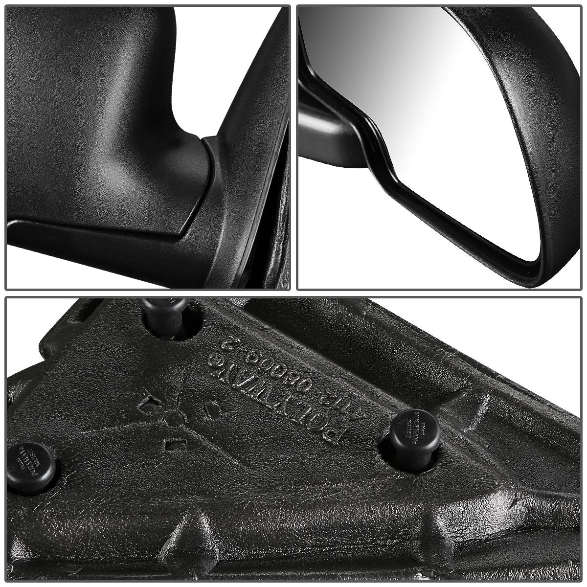 RETROVISOR MIRROR - OEM - CADILLAC ESCALADE 00-06 / CHEVROLET SILVERADO 1500 99-06 / CHEVROLET SILVERADO 1500 CLASSIC 07 / CHEVROLET SILVERADO 2500 99-06 / CHEVROLET SILVERADO 2500 CLASSIC 07 / CHEVROLET SILVERADO 3500 01-06 / CHEVROLET SILVERADO 3500