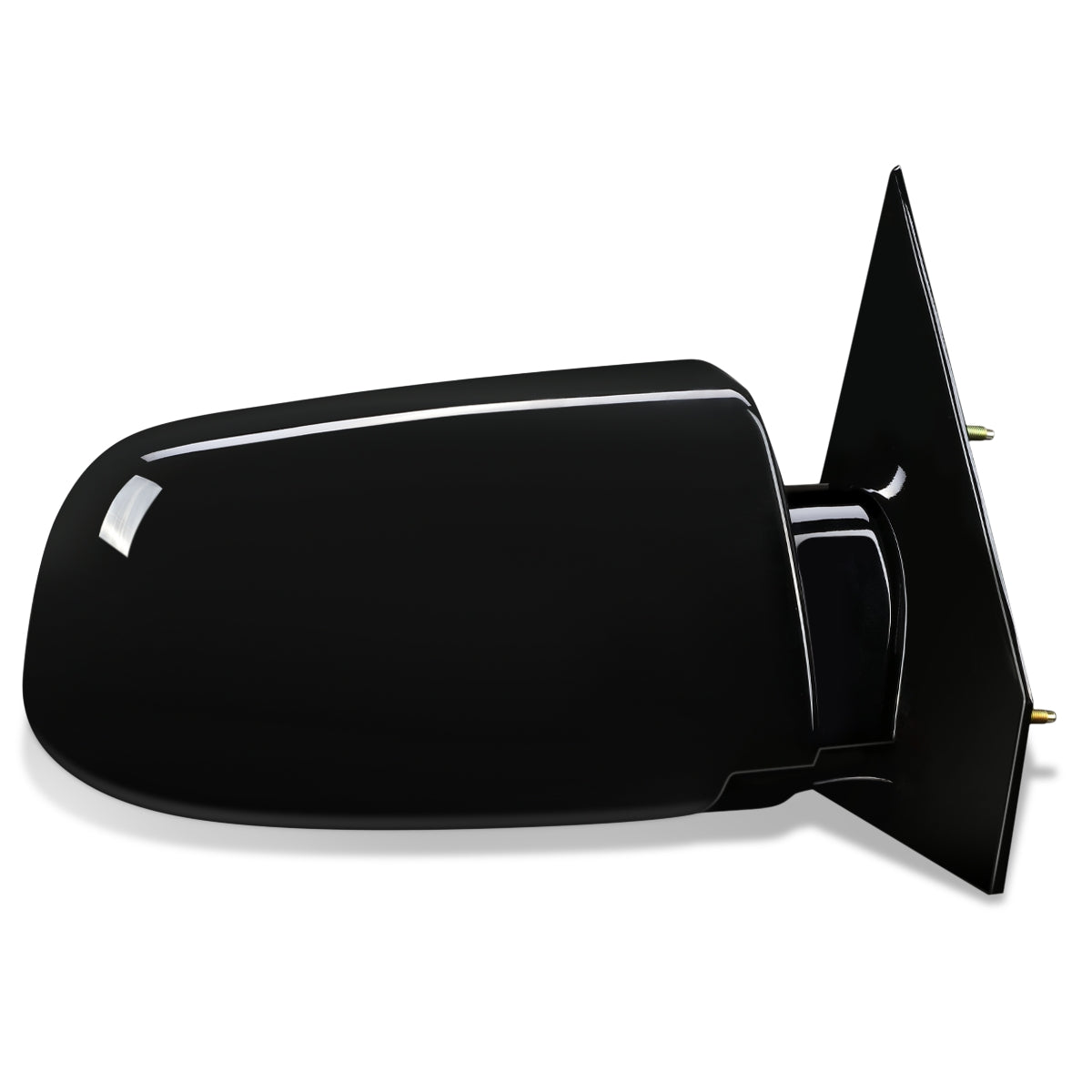 RETROVISOR MIRROR - OEM - 00-05 CHEVY ASTRO / 00-05 GMC SAFARI - POWERED - PAINTABLE - BLACK - RIGHT