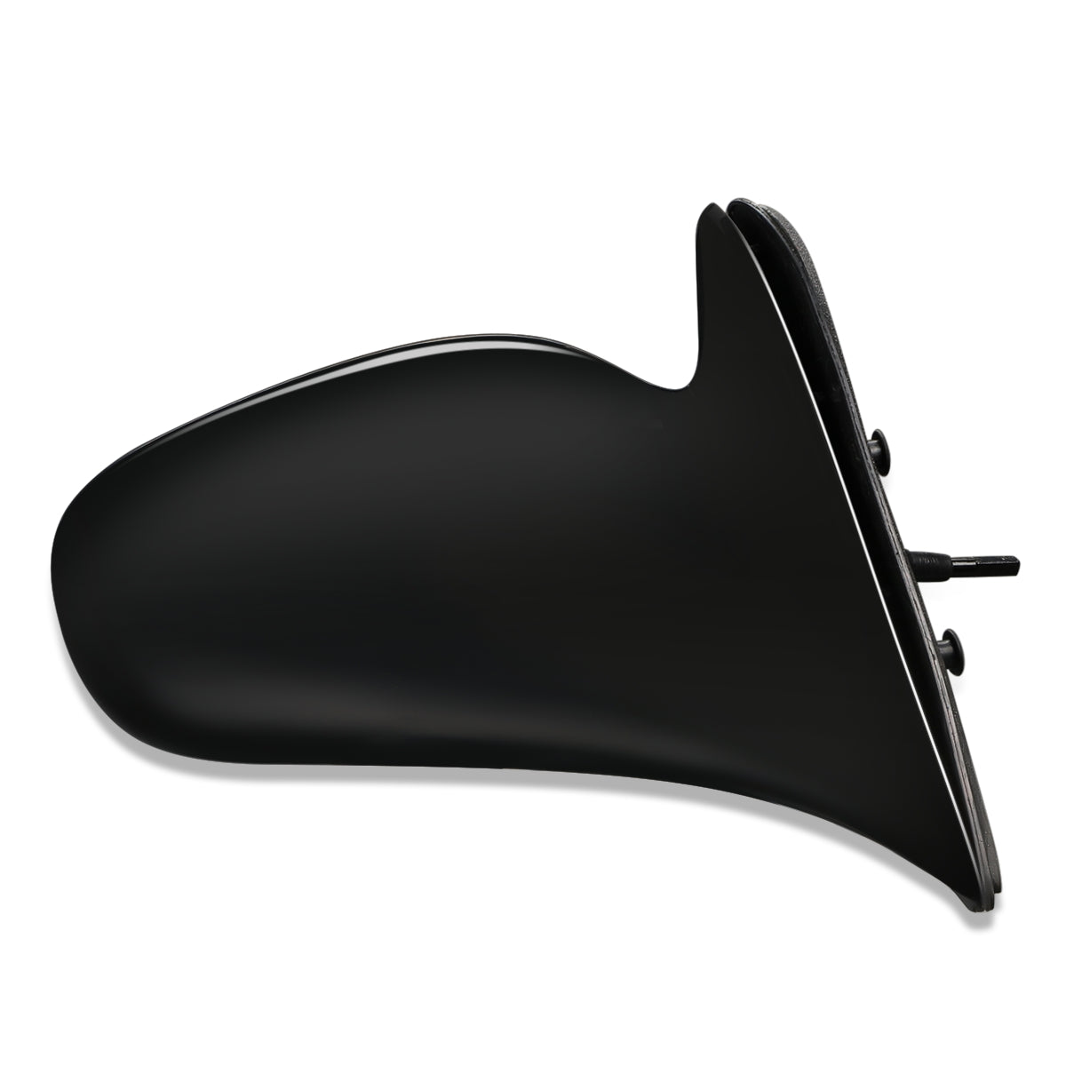 RETROVISOR MIRROR - OEM - 98-02 GEO PRIZM - MANUAL - W/ LEVER - BLACK MATERIAL - RIGHT