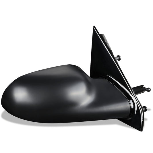 RETROVISOR MIRROR - OEM - 01-05 SATURN L SEDAN / 04 SATURN L300 / 00 SATURN LS SEDAN / 00-03 SATURN LW WAGON - MANUAL - PAINTABLE - BLACK - RIGHT