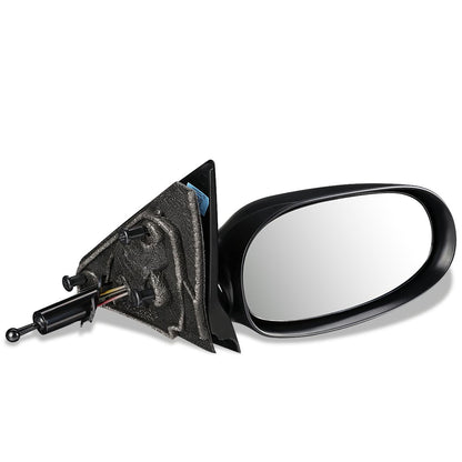 RETROVISOR MIRROR - OEM - 01-05 SATURN L SEDAN / 04 SATURN L300 / 00 SATURN LS SEDAN / 00-03 SATURN LW WAGON - MANUAL - PAINTABLE - BLACK - RIGHT