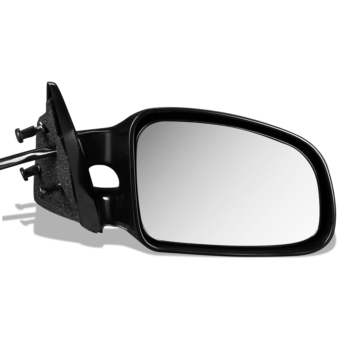 RETROVISOR MIRROR - OEM - 99-01 PONTIAC GRAND AM - MANUAL - PAINTABLE - BLACK - RIGHT
