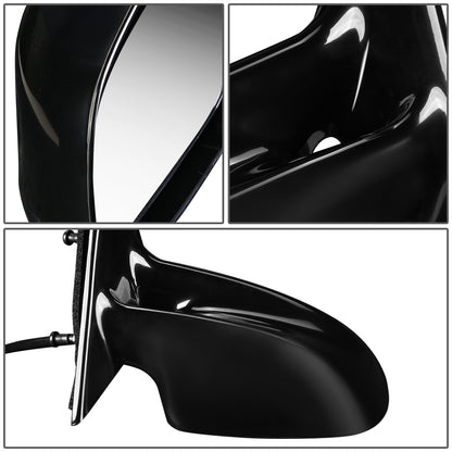 RETROVISOR MIRROR - OEM - 99-01 PONTIAC GRAND AM - MANUAL - PAINTABLE - BLACK - RIGHT