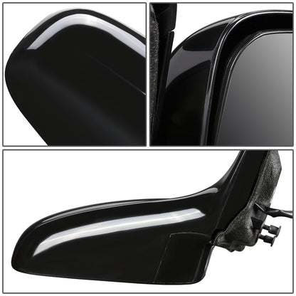 RETROVISOR MIRROR - OEM - 00-05 CHEVY IMPALA - POWERED - HEATED - PAINTABLE - BLACK - RIGHT