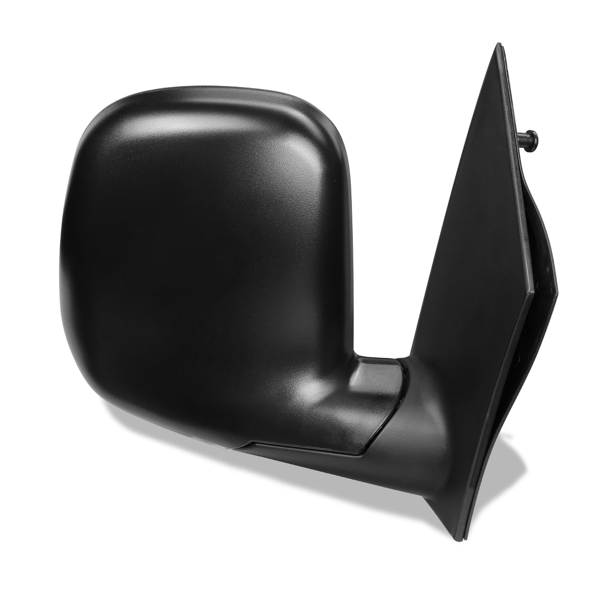 RETROVISOR MIRROR - OEM - 96-02 CHEVY EXPRESS 1500, 2500, 3500 / 96-02 GMC SAVANA 1500, 2500, 3500 - MANUAL - TEXTURED - BLACK - RIGHT