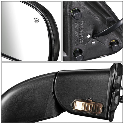 RETROVISOR MIRROR - OEM - 00-06 CHEVY SUBURBAN 1500 , 2500 / 00-06 CHEVY TAHOE / 00-06 GMC YUKON / 00-06 GMC YUKON XL 1500 - POWERED - HEATED - TEXTURED - BLACK - RIGHT