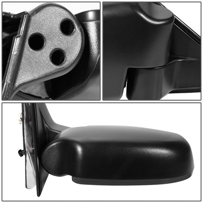 RETROVISOR MIRROR - OEM - 94-97 CHEVY C10, SONOMA - POWERED - FOLDING - TEXTURED - BLACK - RIGHT