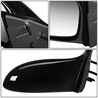 RETROVISOR MIRROR - OEM - 02-05 PONTIAC GRAND AM - POWERED - PAINTABLE - BLACK - RIGHT