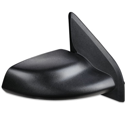 RETROVISOR MIRROR - OEM - 03-07 SATURN ION SEDAN - MANUAL - PAINTABLE - BLACK - RIGHT