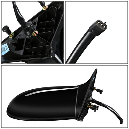RETROVISOR MIRROR - OEM - 99-03 OLDSMOBILE ALERO - POWERED - PAINTABLE - BLACK - RIGHT