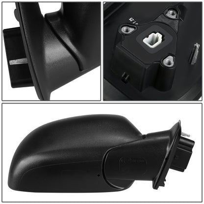 RETROVISOR MIRROR - OEM - 04-12 CHEVY COLORADO / 04-12 GMC CANYON - POWERED - TEXTURED - BLACK - RIGHT